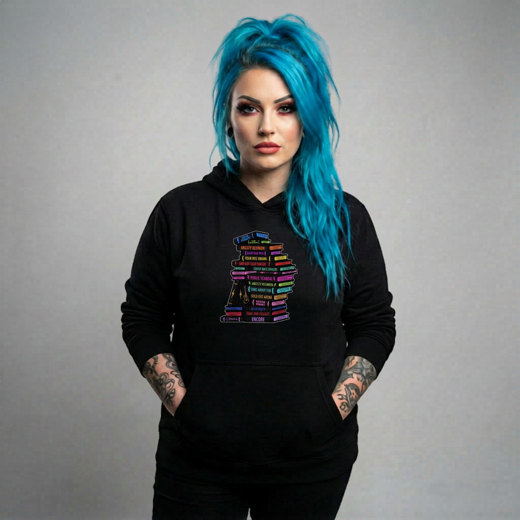 Genre Bookstack Hoodie