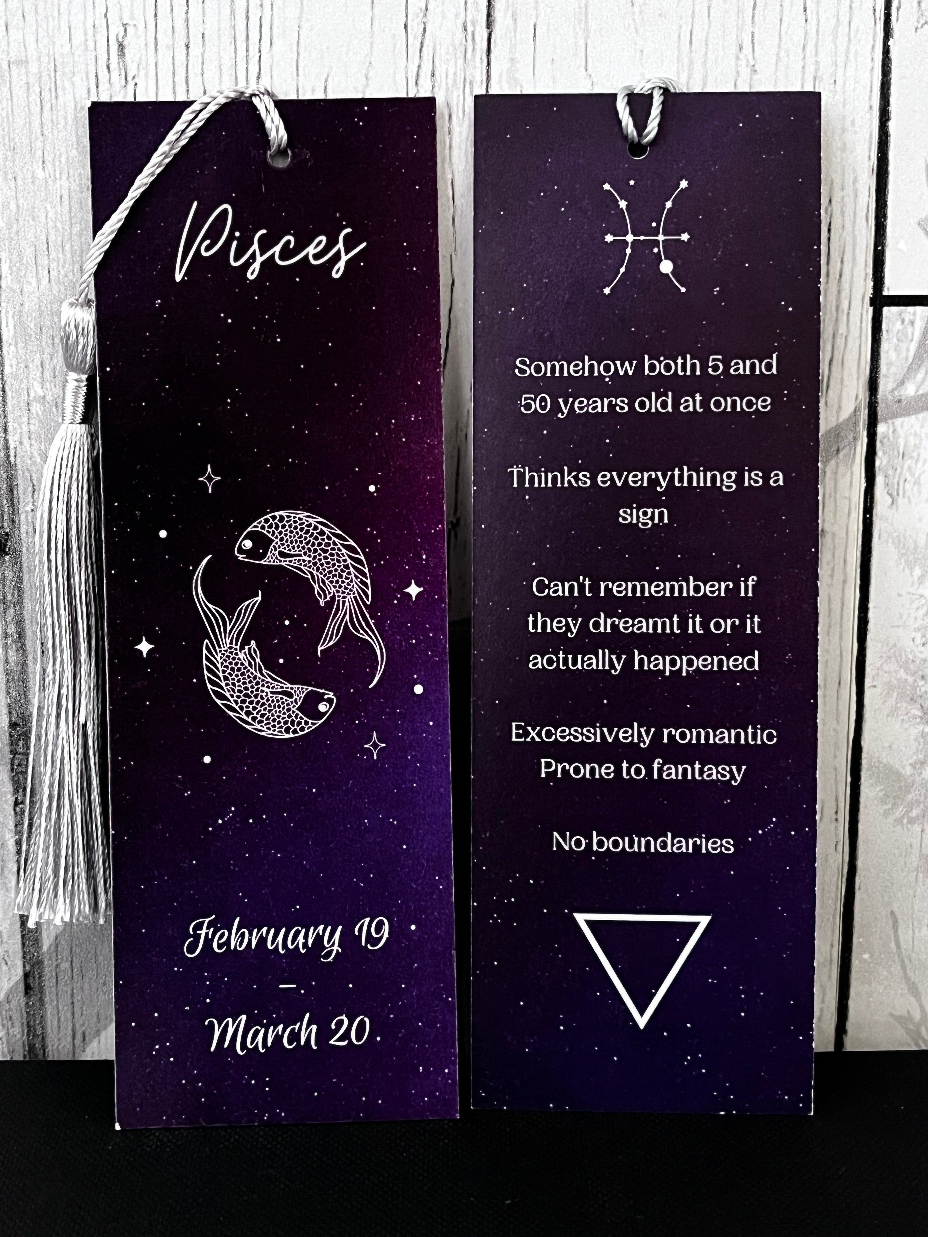 Zodiac Bookmark