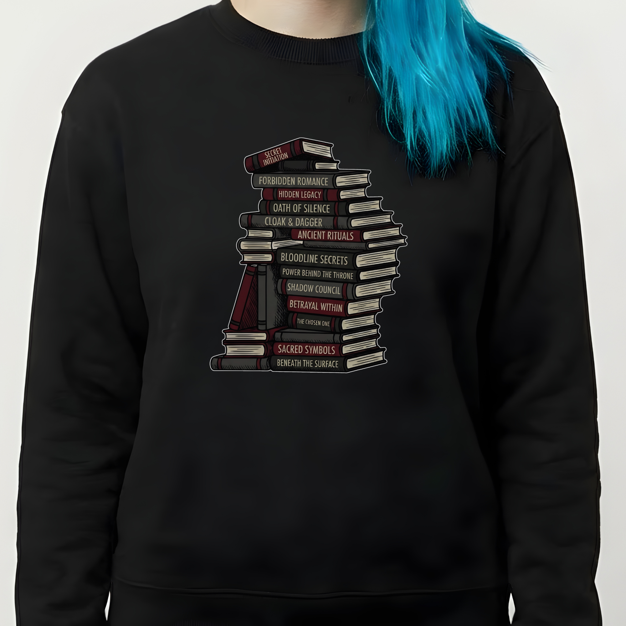 Genre Bookstack Sweatshirt