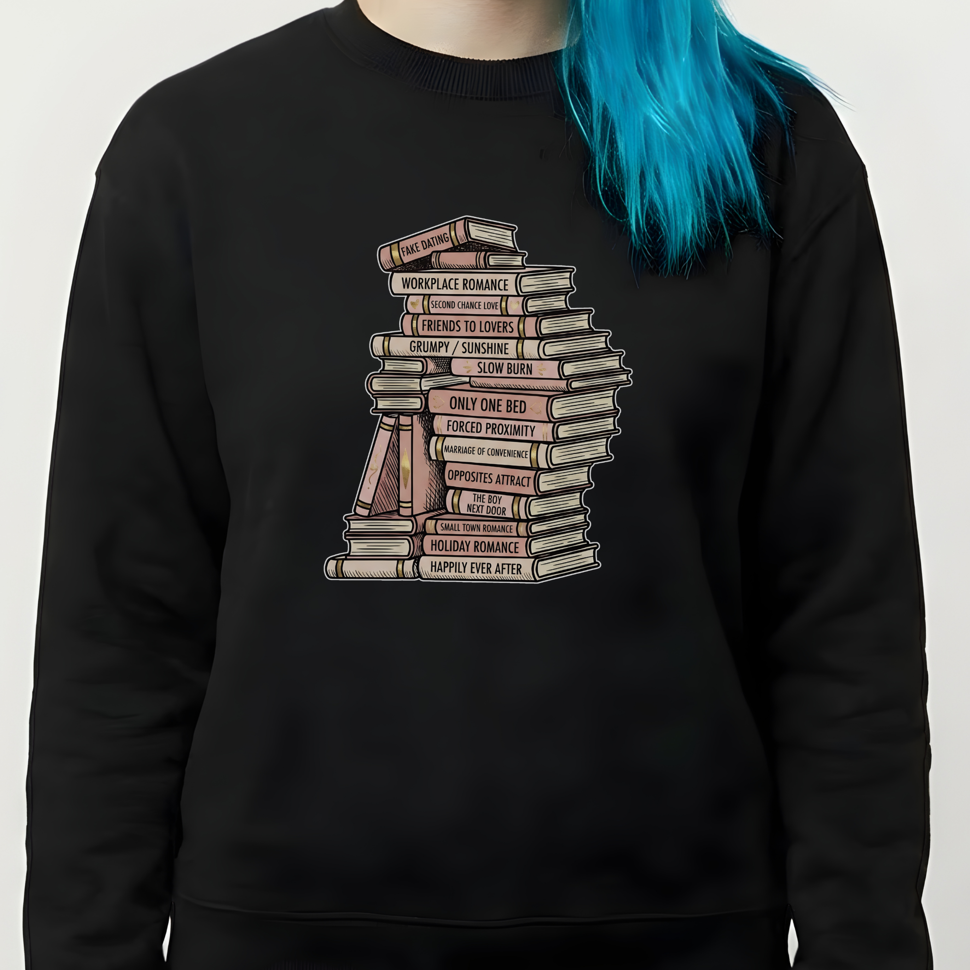 Genre Bookstack Sweatshirt