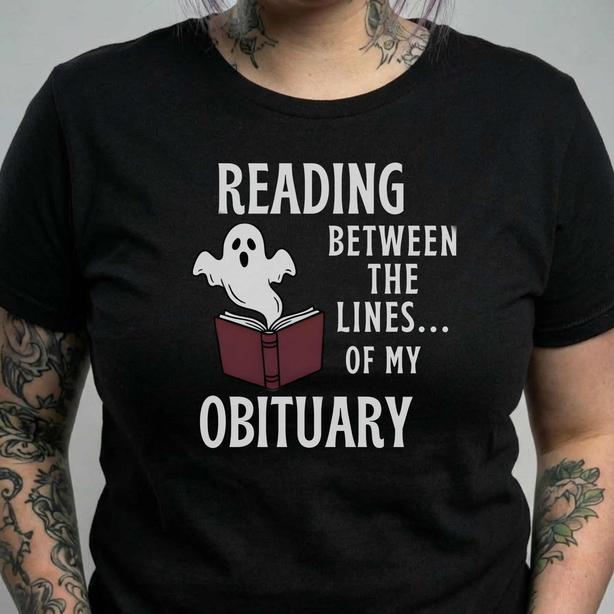 Obituary Lines Tee