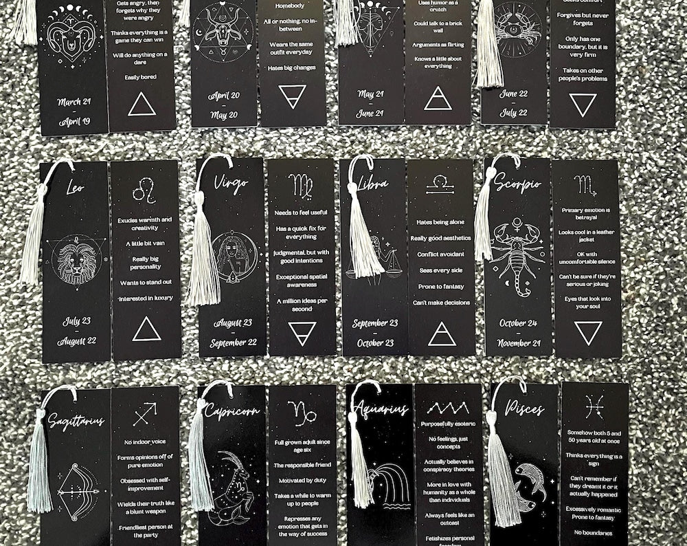 Zodiac Bookmark